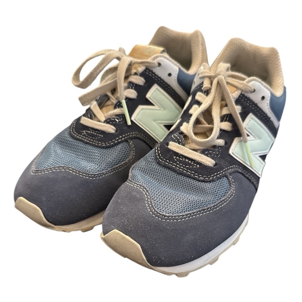 New Balance 574 Retro Surf Navy Blue Sneakers - ML574BSL - Picture 8 of 12